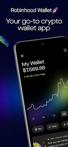 Robinhood Wallet: Swap Crypto screenshot 1