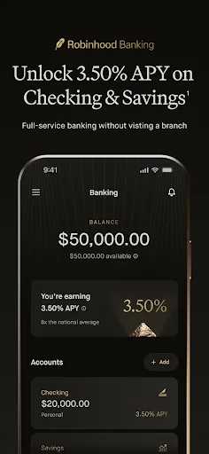 Robinhood Banking screenshot 2
