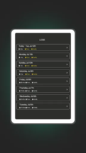 Robinhood ELD screenshot 5