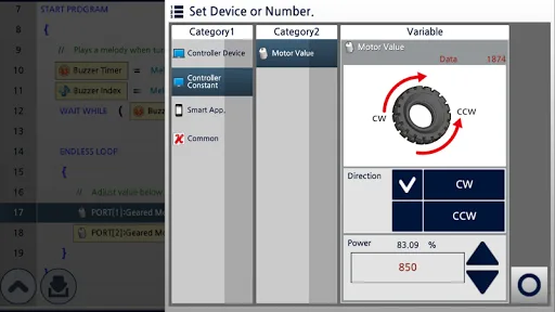 R+m.Task 2.0 (ROBOTIS) screenshot 4