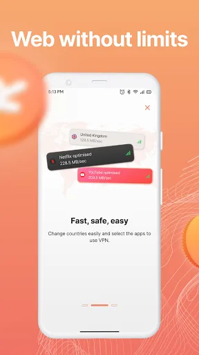 Robox VPN - Surf & Earn screenshot 1
