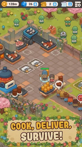 Idle Outpost: Upgrade Games screenshot 2