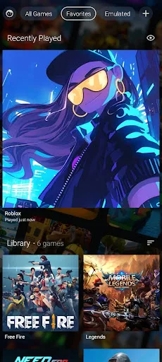 The Arcade · Game Hub Launcher screenshot 2