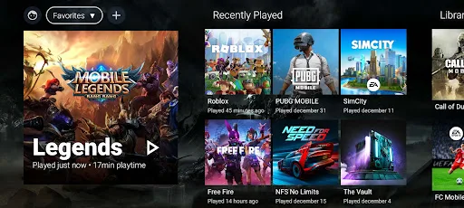 The Arcade · Game Hub Launcher screenshot 4