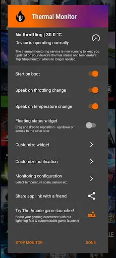 Thermal Monitor - Phone Temp screenshot 1