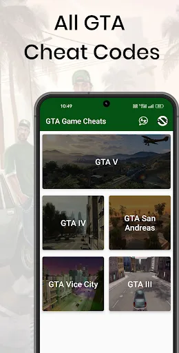 GTA Cheats screenshot 1