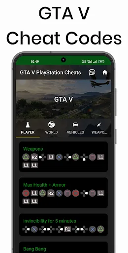 GTA Cheats screenshot 3