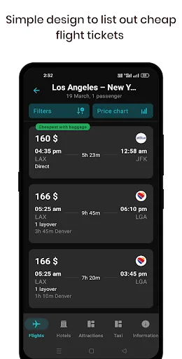 Cheap flights - Whizz screenshot 4