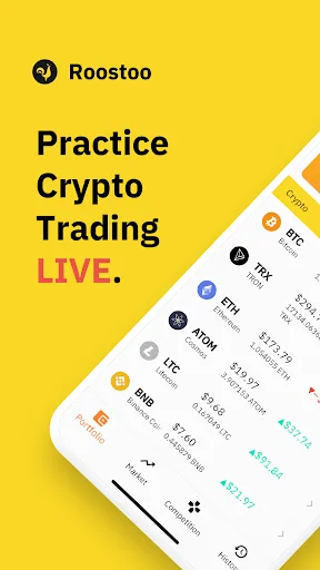 Roostoo: Mock Crypto Trading screenshot 1