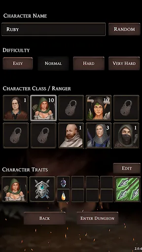 Dungeon Tracer: Puzzle RPG screenshot 3