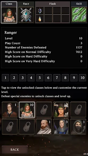 Dungeon Tracer: Puzzle RPG screenshot 4
