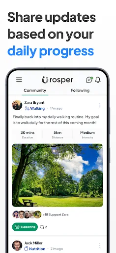 Rosper: Social Growth screenshot 2