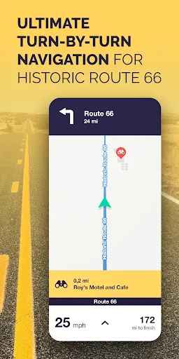 Route 66 Navigation screenshot 1