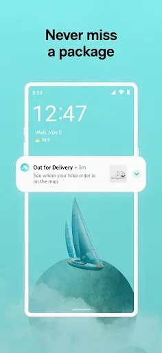 Route: Package Tracker screenshot 2