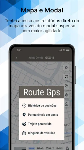 Route GPS screenshot 3