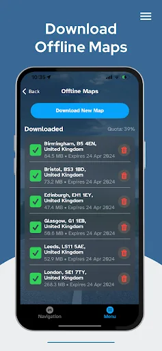 RouteLed Navigation screenshot 2