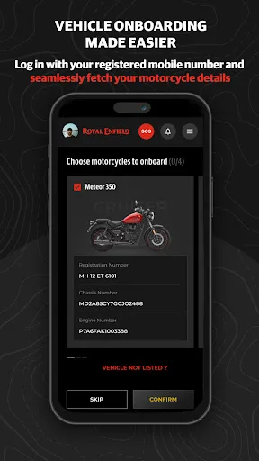 Royal Enfield App screenshot 3