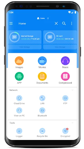 RS File Manager File Explorer screenshot 1