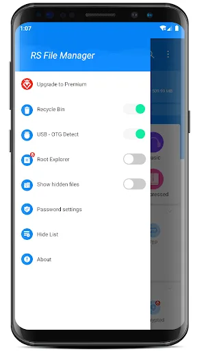RS File Manager File Explorer screenshot 3