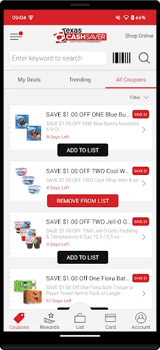Texas Cash Saver screenshot 4