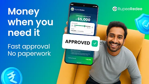 RupeeRedee - Personal Loan App screenshot 1