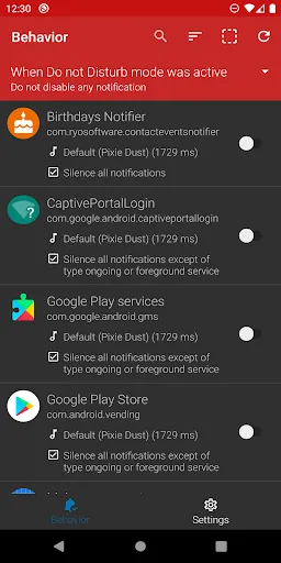 Really Silent Notifications on screenshot 1