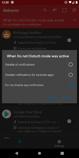 Really Silent Notifications on screenshot 2