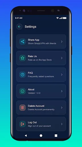 Simply VPN screenshot 1