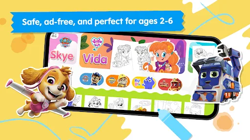 Crayon Club: Color PAW Patrol screenshot 3