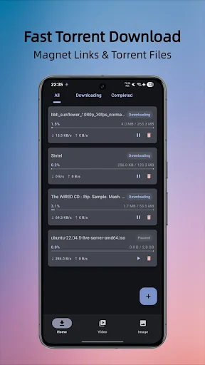 Spark BT - Torrent Downloader screenshot 1