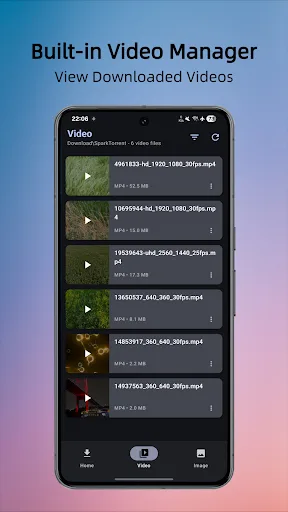 Spark BT - Torrent Downloader screenshot 3