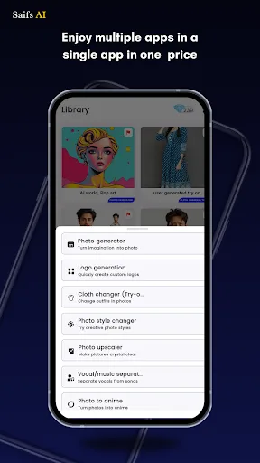 AI Studio : Saifs AI screenshot 1
