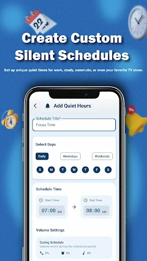 Quiet Hours: Auto Silent screenshot 4