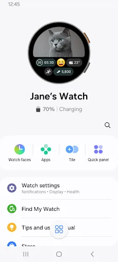 Galaxy Wearable screenshot 2