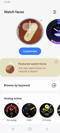 Galaxy Wearable screenshot 4