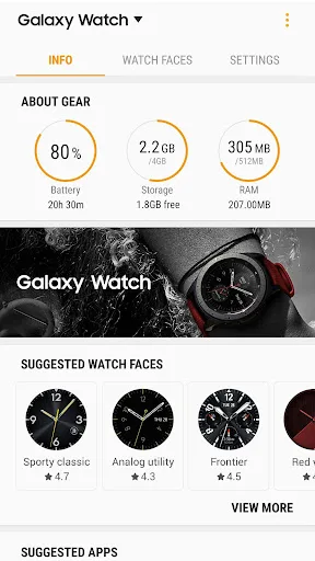 Galaxy Watch Plugin screenshot 3