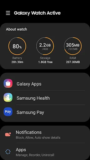Gear S Plugin screenshot 3