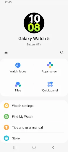 Galaxy Watch5 Plugin screenshot 3