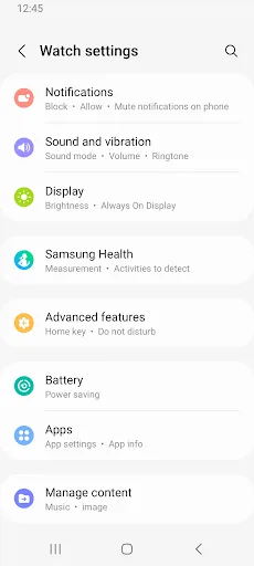 Galaxy Watch5 Plugin screenshot 4