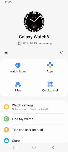Galaxy Watch6 Plugin screenshot 2
