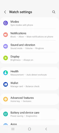Galaxy Watch6 Plugin screenshot 3