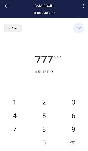 SANUSWALLET 2.0 screenshot 3
