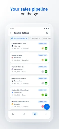 SAP Sales Cloud screenshot 2