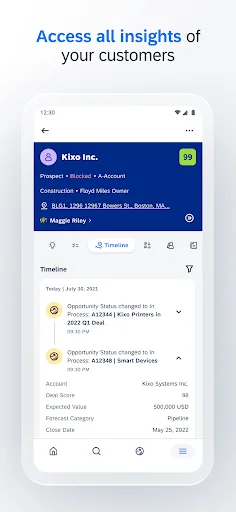 SAP Sales Cloud screenshot 4