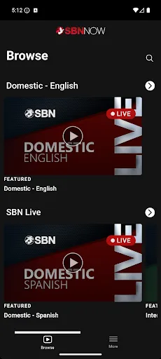 SBN NOW screenshot 1