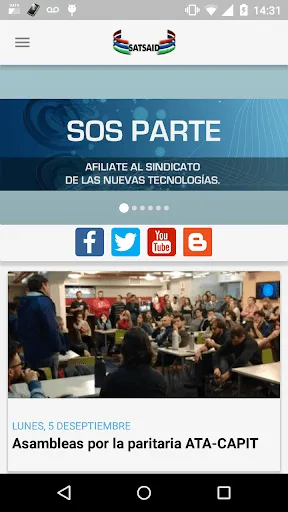 Satsaid screenshot 1