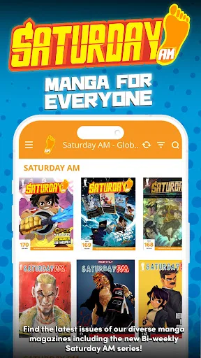 Saturday AM - Global Comics screenshot 1