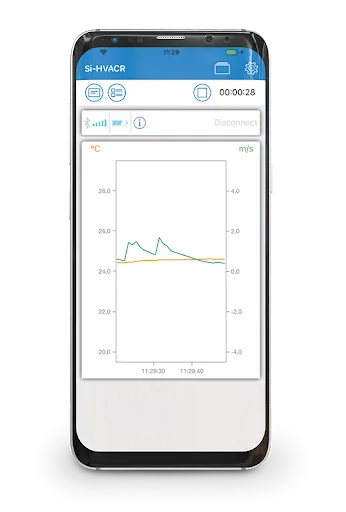 Si-HVACR Measurement MobileApp screenshot 1
