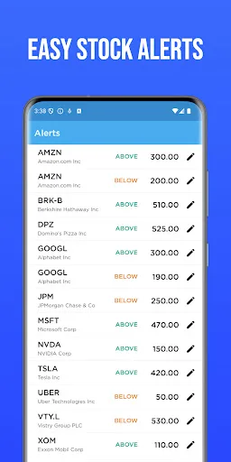 Uplift: Stock Market Tracker screenshot 2
