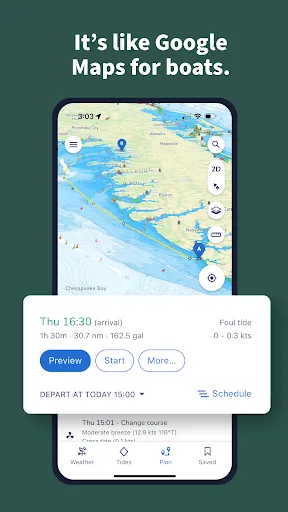 Savvy Navvy Boating Navigation screenshot 1